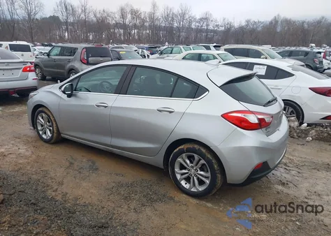 2019 Chevrolet Cruze Lt z USA, uszkodzony, nr VIN 3G1BE6SMXKS547195